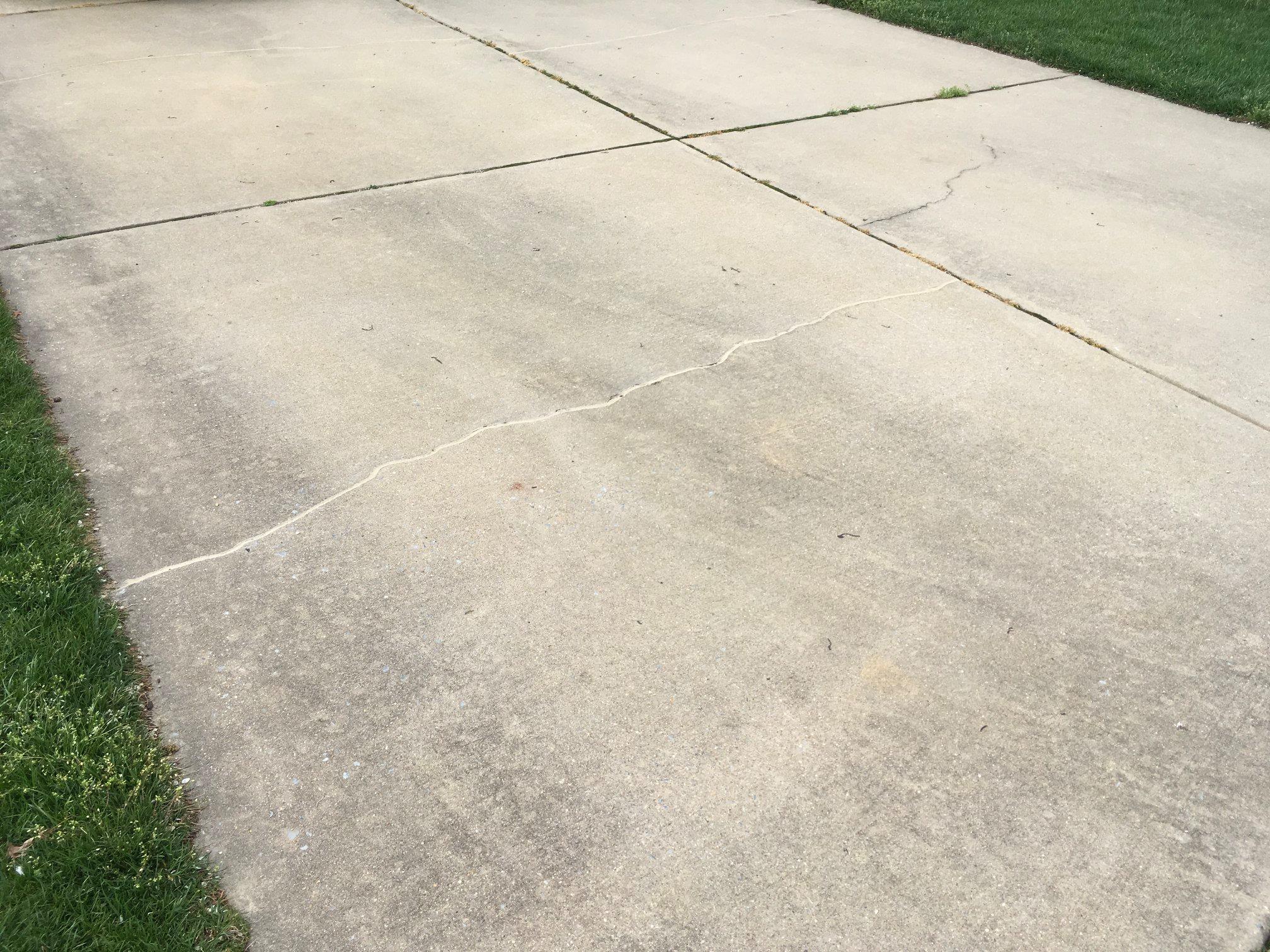 Driveway Cracked Concrete Repair - The Mudjacking Guy